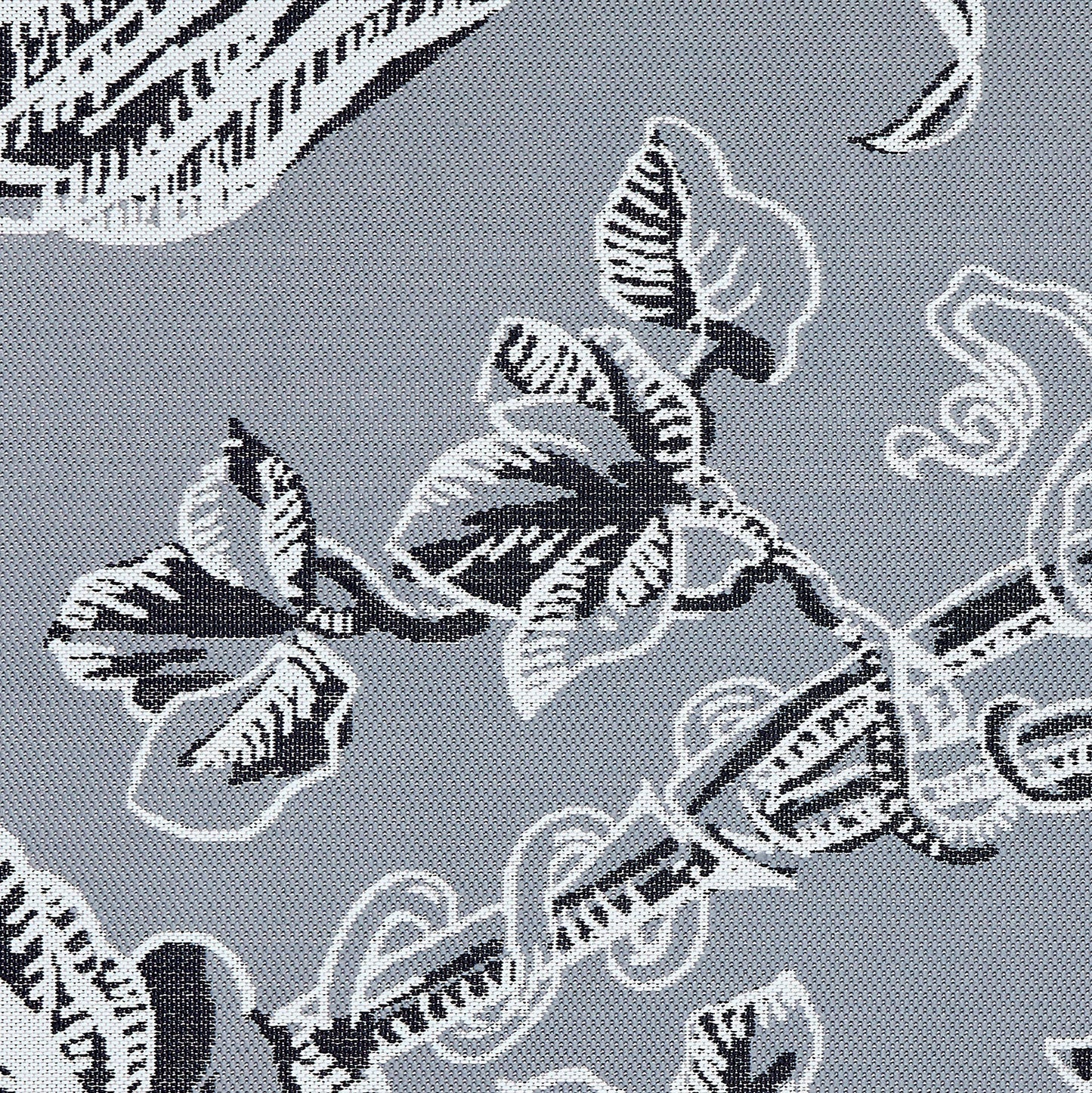 Classic Accessories for Vera Bradley Indoor/Outdoor Rug, 5 x 8 Foot, Rain Forest Toile Gray