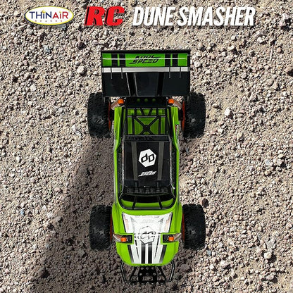 Nature Bound RC Cars 1:16 Scale Dune Smasher Off-Roader 2WD All-Terrain Electric Toy Car - Perfect for Rock Crawling and Road Racing 27MHz Radio Control - Eye-Catching Graphics Gift Idea for Kids