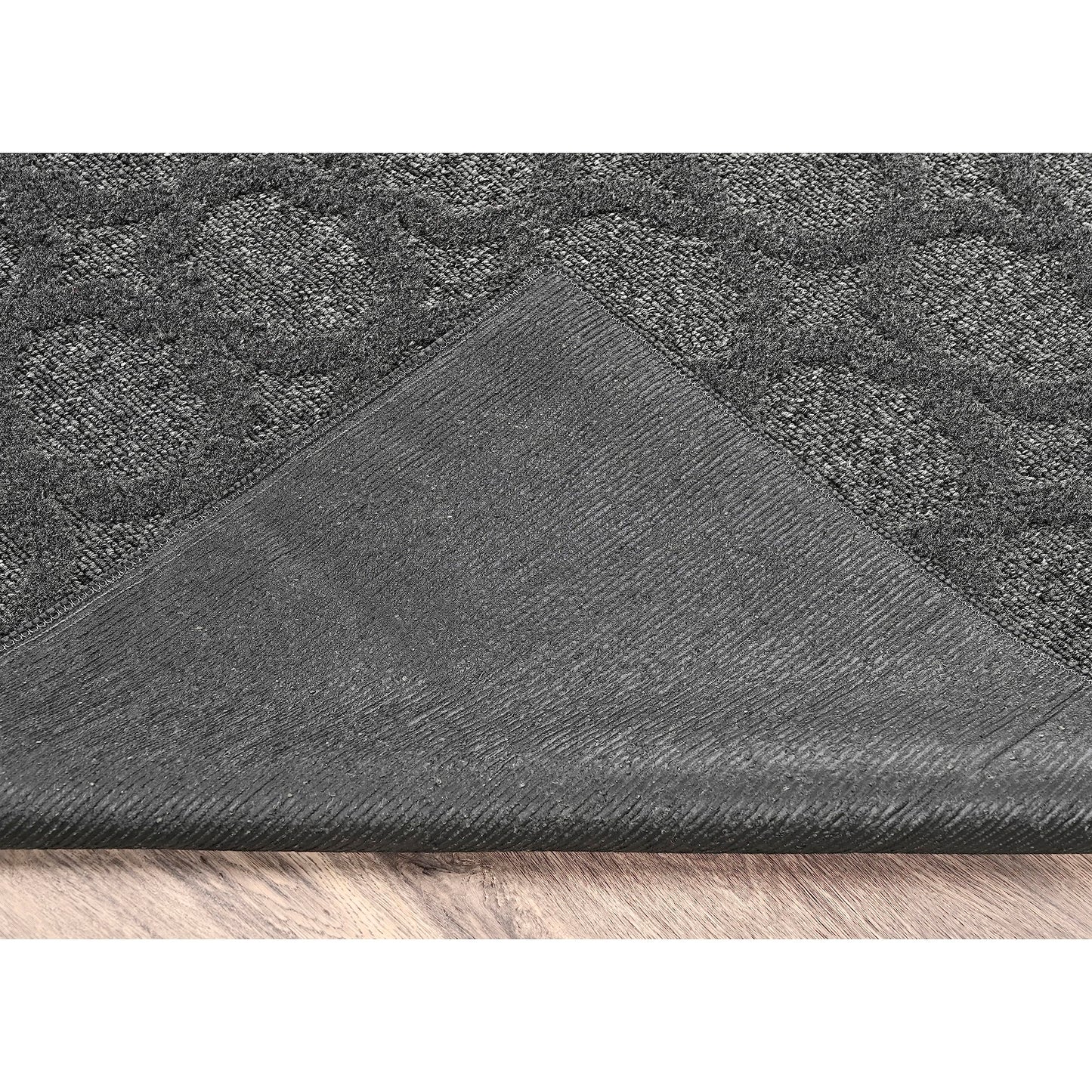 Garland Rug Garden Trellis 9 ft. x 12 ft. Indoor/Outdoor Area Rug Outdoor Waterproof Rug for Patio, Camping Rugs, RV, Porch, Deck, Camper, Balcony, Backyard for High-Traffic Areas, Heather Gray